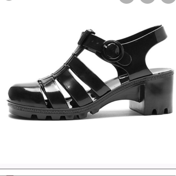 american apparel jelly sandals